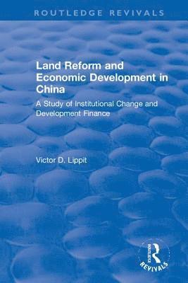 Revival: Land Reform and Economic Development in China (1975) 1