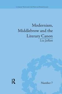 bokomslag Modernism, Middlebrow and the Literary Canon