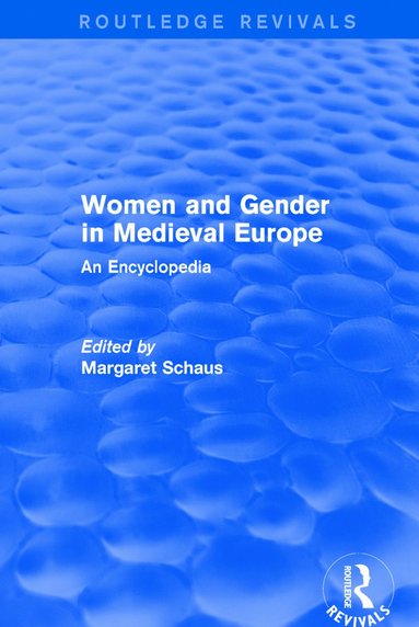 bokomslag Routledge Revivals: Women and Gender in Medieval Europe (2006)