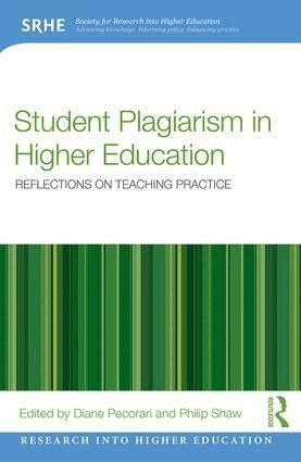 Diane Pecorari, Philip Shaw - Student Plagiarism in Higher Education, Häftad