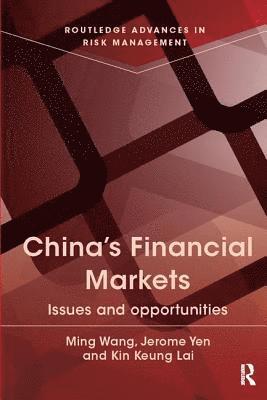 bokomslag China's Financial Markets