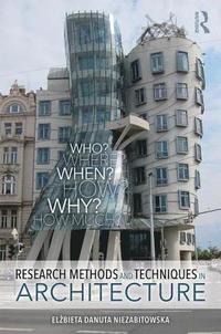 bokomslag Research Methods and Techniques in Architecture
