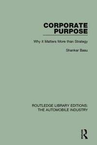 bokomslag Corporate Purpose