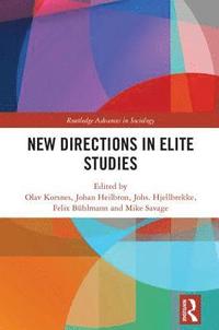 bokomslag New Directions in Elite Studies