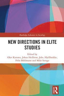 bokomslag New Directions in Elite Studies