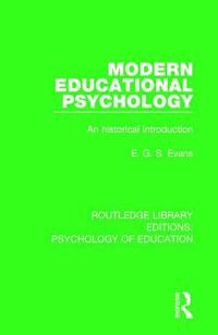 bokomslag Modern Educational Psychology