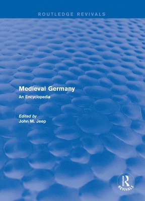bokomslag Routledge Revivals: Medieval Germany (2001)