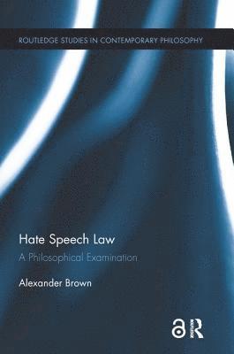 bokomslag Hate Speech Law