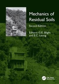bokomslag Mechanics of Residual Soils