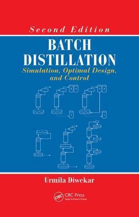 Urmila Diwekar - Batch Distillation, Häftad