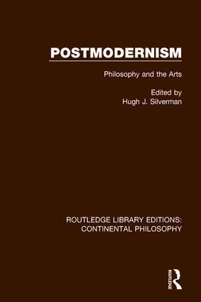 Hugh J. Silverman - Postmodernism, Inbunden