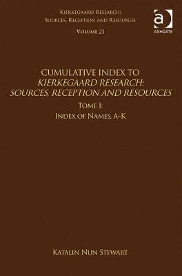 Volume 21, Tome I: Cumulative Index 1