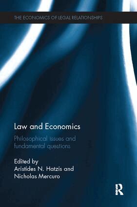 Aristides Hatzis, Nicholas Mercuro - Law and Economics, Häftad