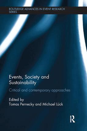 Tomas Pernecky, Michael Lück - Events, Society and Sustainability, Häftad