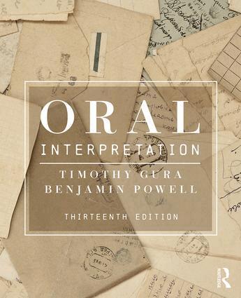 Timothy Gura, Benjamin Powell - Oral Interpretation, Häftad