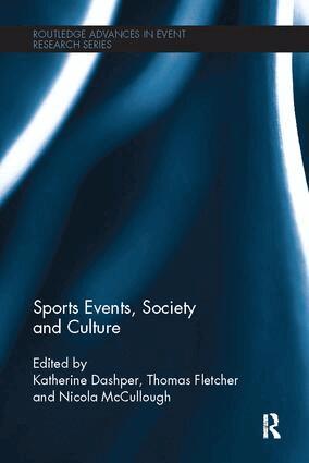 Katherine Dashper, Thomas Fletcher, Nicola Mccullough - Sports Events, Society and Culture, Häftad