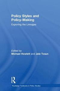 bokomslag Policy Styles and Policy-Making