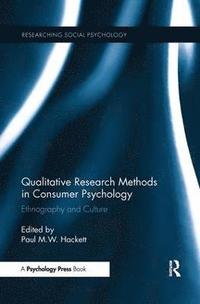 bokomslag Qualitative Research Methods in Consumer Psychology
