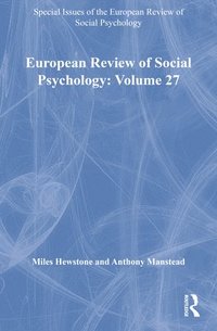 bokomslag European Review of Social Psychology: Volume 27