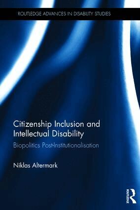 Niklas Altermark - Citizenship Inclusion and Intellectual Disability, Inbunden