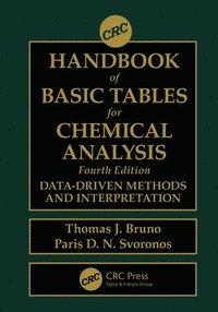 bokomslag CRC Handbook of Basic Tables for Chemical Analysis