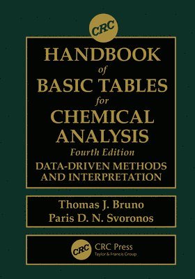 CRC Handbook of Basic Tables for Chemical Analysis 1