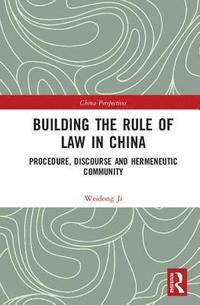 bokomslag Building the Rule of Law in China