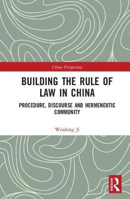 bokomslag Building the Rule of Law in China