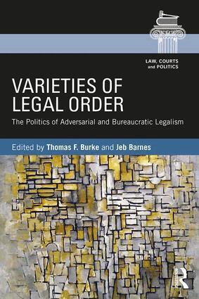 Thomas F. Burke, Jeb Barnes - Varieties of Legal Order, Häftad
