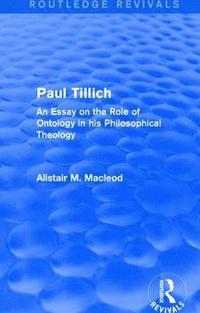 bokomslag Routledge Revivals: Paul Tillich (1973)