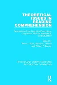 bokomslag Theoretical Issues in Reading Comprehension