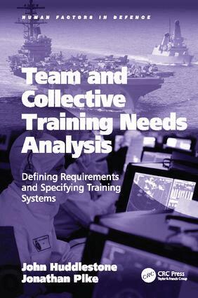 John Huddlestone, Jonathan Pike - Team and Collective Training Needs Analysis, Häftad