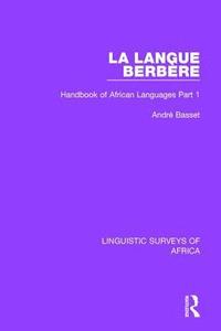 bokomslag La Langue Berbère