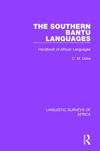 bokomslag The Southern Bantu Languages