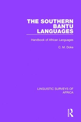 The Southern Bantu Languages 1