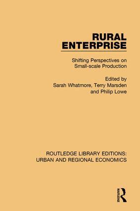 Sarah Whatmore, Terry Marsden, Philip Lowe - Rural Enterprise, Inbunden