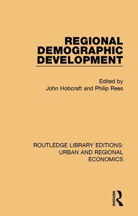John Hobcraft, Philip Rees - Regional Demographic Development, Häftad