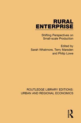 Sarah Whatmore, Terry Marsden, Philip Lowe - Rural Enterprise, Häftad