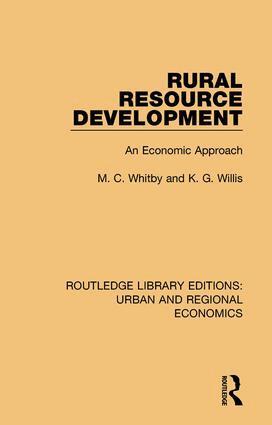 M. C. Whitby, K. G. Willis - Rural Resource Development, Häftad