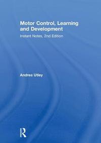 bokomslag Motor Control, Learning and Development