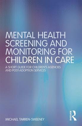 bokomslag Mental Health Screening and Monitoring for Children in Care