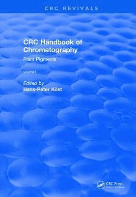 bokomslag CRC Handbook of Chromatography