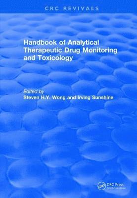 bokomslag Handbook of Analytical Therapeutic Drug Monitoring and Toxicology (1996)