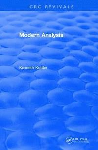 bokomslag Modern Analysis (1997)