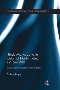 bokomslag Hindu Mahasabha in Colonial North India, 1915-1930
