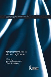 bokomslag Parliamentary Roles in Modern Legislatures