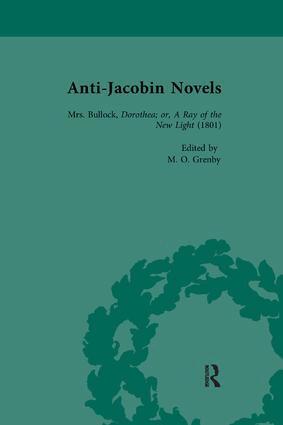 W M Verhoeven, Claudia L Johnson, Philip Cox, Amanda Gilroy, Robert Miles - Anti-Jacobin Novels, Part I, Volume 3, Häftad