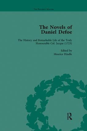 W R Owens, P N Furbank, Liz Bellamy, John Mullan, Maurice Hindle, John McVeagh - Novels of Daniel Defoe, Part II vol 8, Häftad