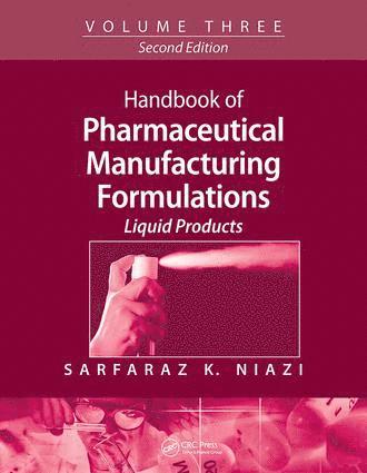 bokomslag Handbook of Pharmaceutical Manufacturing Formulations