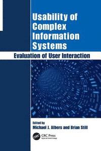 bokomslag Usability of Complex Information Systems